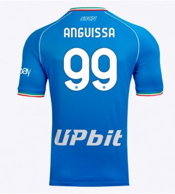 SSC Napoli Frank Anguissa #99 Primera Equipación 2023-24 Manga Corta